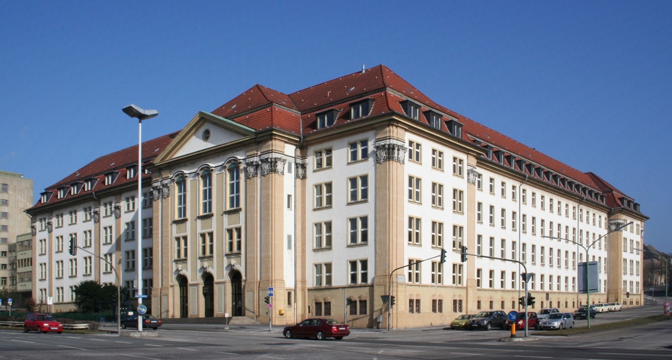 Ansicht des Gebäudes des Amts- und Landgerichts Hagen
